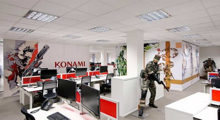 Офис компании Konami недалеко от Лондона